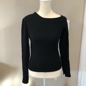 Black Sweater Top